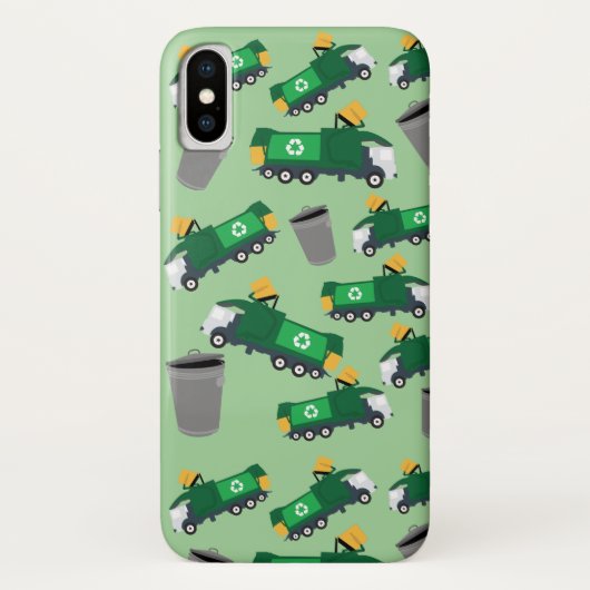 Recycling van vuilniswagen Case-Mate iPhone case (Achterkant)