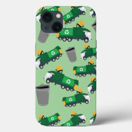 Recycling van vuilniswagen Case-Mate iPhone case