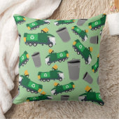 Recycling van vuilniswagen kussen (Deken)