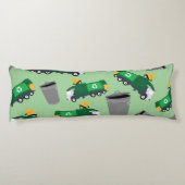 Recycling van vuilniswagen lichaamskussen (Achterkant)