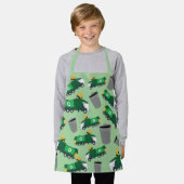 Recycling van vuilniswagen schort (Gedragen)