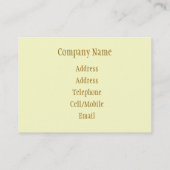 RECYCLING VISITEKAARTJE (Achterkant)