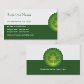 Recycling-Visitekaartje Visitekaartje (Voorkant / Achterkant)