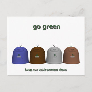 Recycling Vrouwen (zie de juiste) Briefkaart