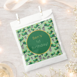 Recycling vuilnisvrachtpatroon bedankzakje