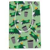 Recycling vuilnisvrachtpatroon medium cadeauzakje (Voorkant)