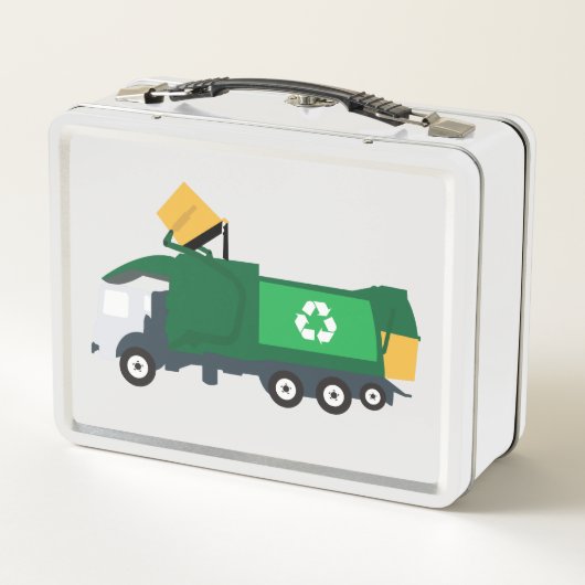 Recycling vuilniswagen (Achterkant)