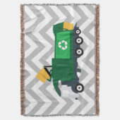 Recycling vuilniswagen deken (Voorkant Verticaal)