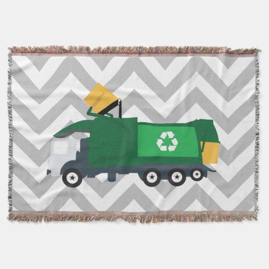 Recycling vuilniswagen deken (Voorkant)