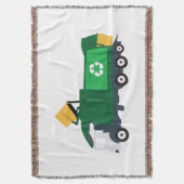 Recycling vuilniswagen deken (Voorkant Verticaal)