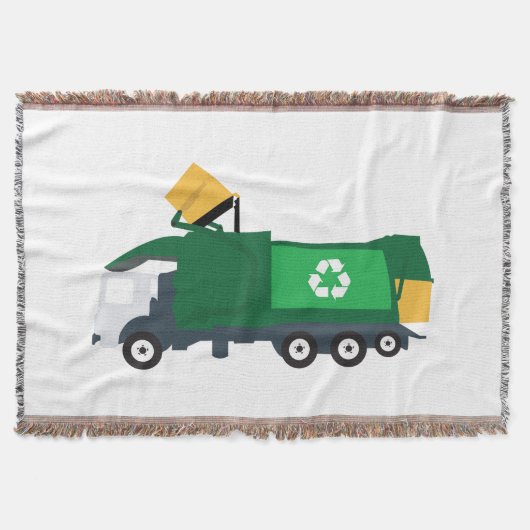 Recycling vuilniswagen deken (Voorkant)