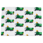 Recycling vuilniswagen groot cadeauzakje (Voorkant)