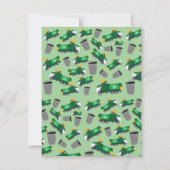 Recycling Vuilniswagen Kinderen  Notitiekaartje (Achterkant)