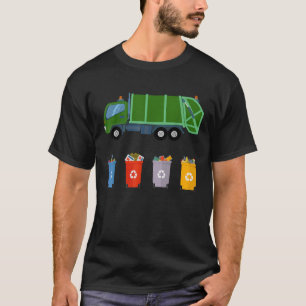 Recycling Vuilniswagen Kinderen Vuilniswagen T-shirt