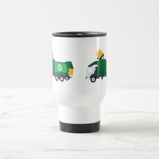 Recycling vuilniswagen reisbeker (Center)