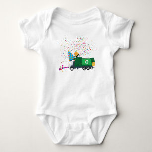 Recycling vuilniswagen romper