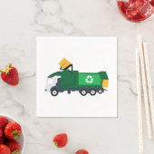 Recycling vuilniswagen servet (Insitu)