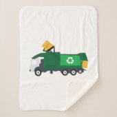 Recycling vuilniswagen sherpa deken (Voorkant)