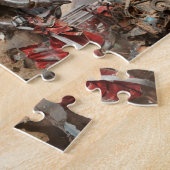 Recycling Wrecker Tractor Legpuzzel (Zijkant)