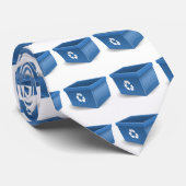 Recyclingbak Stropdas (Opgerold)