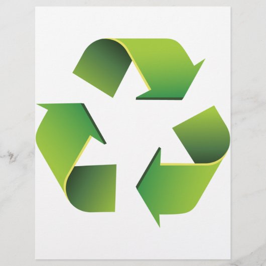 Recyclingbord Flyer (Voorkant)