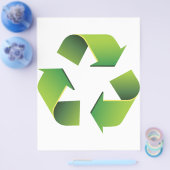 Recyclingbord Flyer (Enkel)