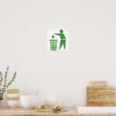 Recyclingbord Poster (Keuken)