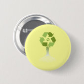 Recyclingstructuur Ronde Button 5,7 Cm (Voorkant /achterkant)