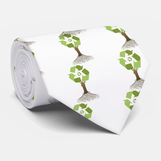 Recyclingstructuur Stropdas (Opgerold)