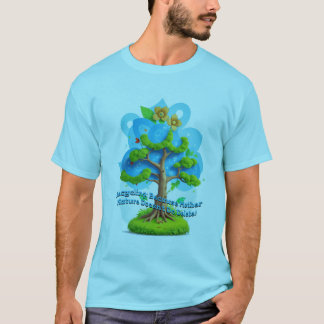 Recyclingstructuur T-shirt