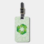 Recyclingsymbool Bagagelabel (Voorkant verticaal)