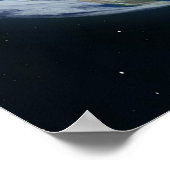 Recyclingsymbool en planeet poster (Hoek)