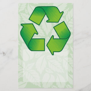 Recyclingsymbool Flyer