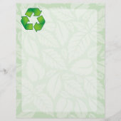 Recyclingsymbool Flyer (Voorkant)