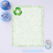 Recyclingsymbool Flyer (Enkel)