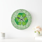 Recyclingsymbool Grote Klok (Huis)