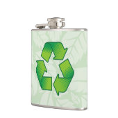 Recyclingsymbool Heupfles (Links)