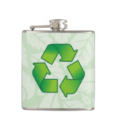 Recyclingsymbool Heupfles (Voorkant)