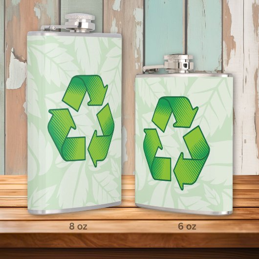 Recyclingsymbool Heupfles