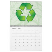 Recyclingsymbool Kalender (Jan 2027)