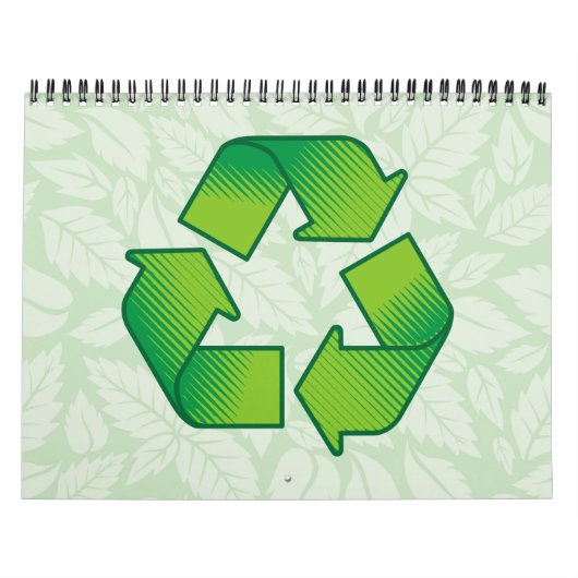 Recyclingsymbool Kalender (Hoes)