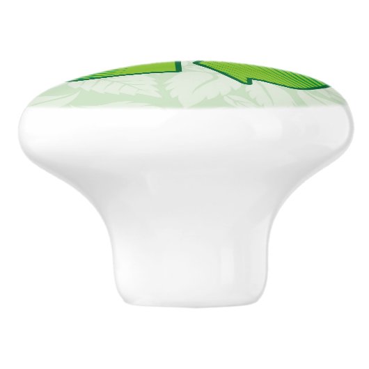 Recyclingsymbool Keramische Knop (Zijkant)