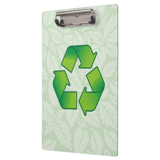 Recyclingsymbool Klembord (Links)