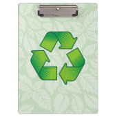 Recyclingsymbool Klembord (Voorkant)