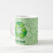 Recyclingsymbool Koffiemok (Voorkant links)