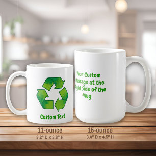 Recyclingsymbool Koffiemok