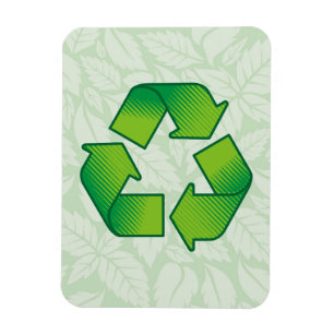 Recyclingsymbool Magneet