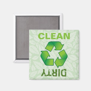 Recyclingsymbool Magneet