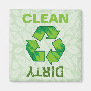 Recyclingsymbool Magneet