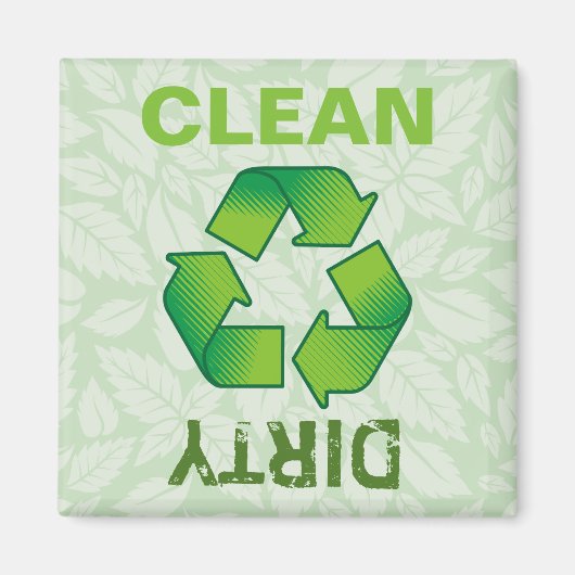 Recyclingsymbool Magneet (Voorkant)